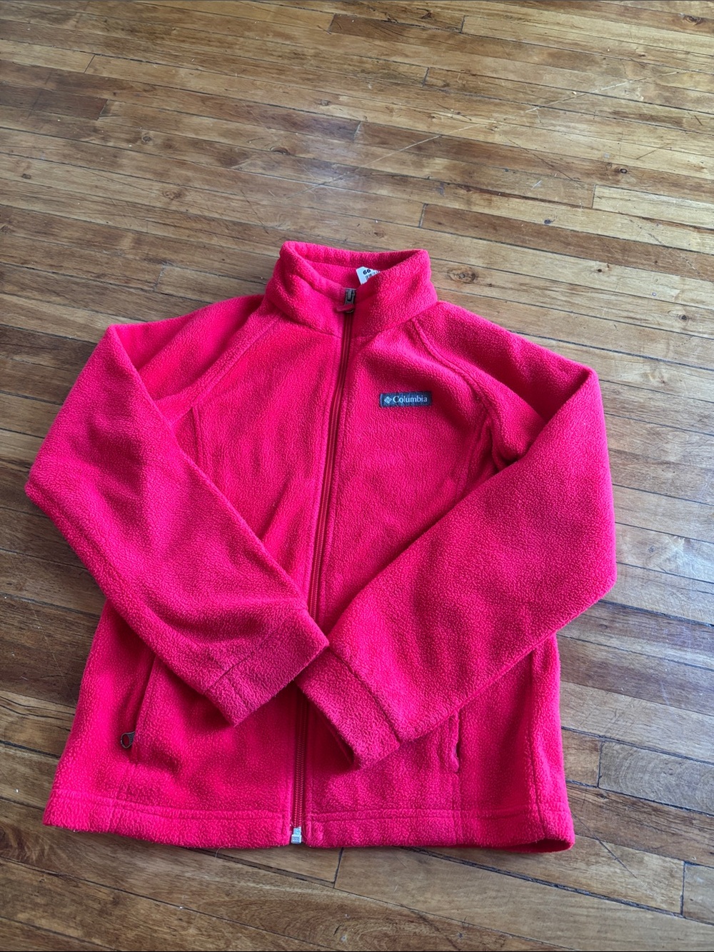 Columbia Kids Bright Pink Full-Zip Fleece Jacket
